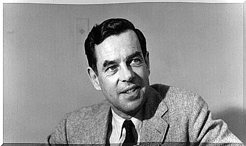 Photograph of Joseph Campbell in black and white