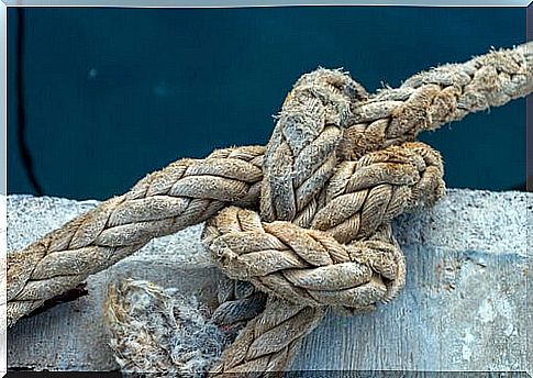 Knot on a rope