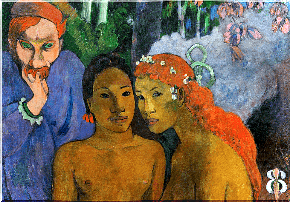 Paul Gauguin.  Work: Barbarian Tales