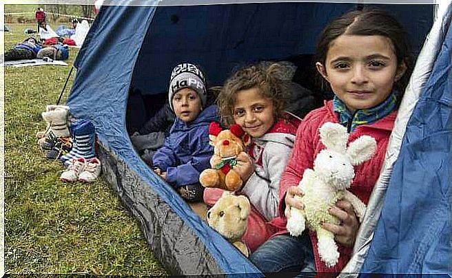 refugee children