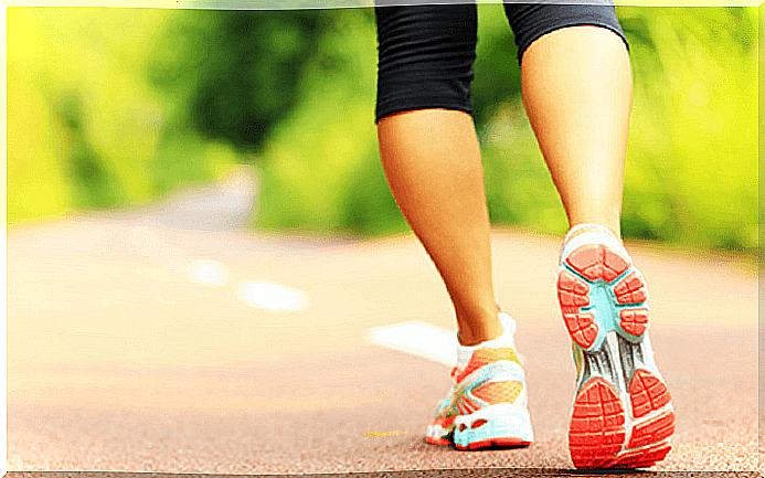 person walking symbolizing how your brain can also heal you